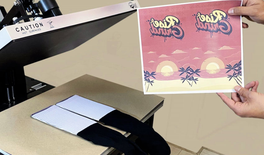 ZX-Heat-Transfer-Application-Printing-on-Socks